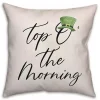 Online Top O' the Morning Pillow St Patricks Day Decorations