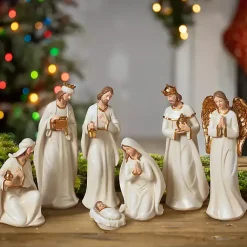 Outlet Traditional Christmas 7-pc. Nativity Set Christmas Decorations
