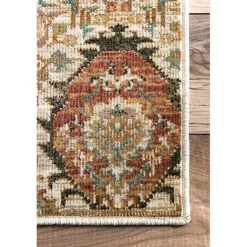 Kirklands Home Area Rugs|Traditional Doreen Medallion Area Rug, 8x11