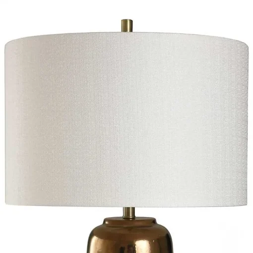 Kirklands Home Table Lamps|Transitional Ceramic & Metal Table Lamp White