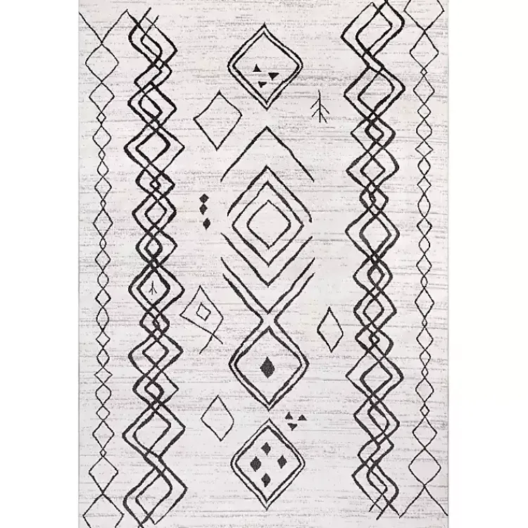 Kirklands Home Area Rugs|Transitional Moroccan Washable Runner