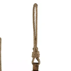 Clearance Triangular Aged Hanging Bells, Set of 3 Decorative Accents