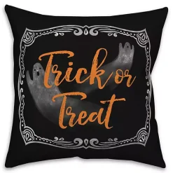 Best Trick or Treat Double Sided Outdoor Pillow Halloween