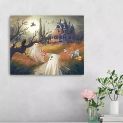 New Trick or Treat Ghosts Canvas Art Print Halloween