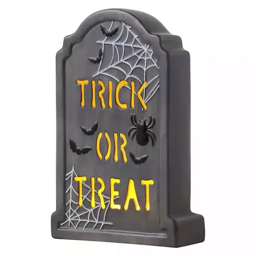 Hot Trick or Treat LED Tombstone Decoration Halloween