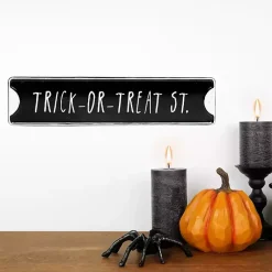 Clearance Trick or Treat Street Wall Plaque Halloween