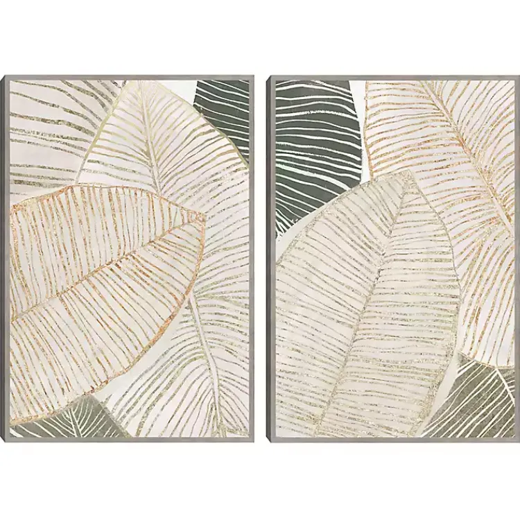 Kirklands Home Canvas Art|Tropic Breeze I & II Canvas Art Prints, Set of 2