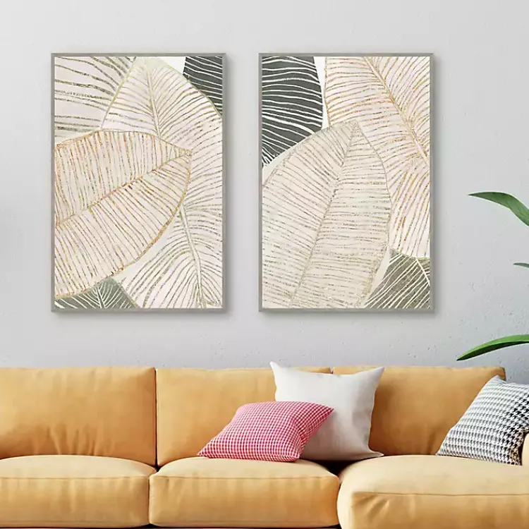 Kirklands Home Canvas Art|Tropic Breeze I & II Canvas Art Prints, Set of 2