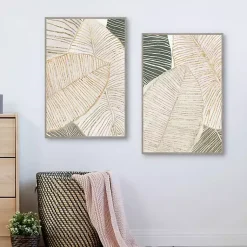 Kirklands Home Canvas Art|Tropic Breeze I & II Canvas Art Prints, Set of 2