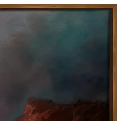 Kirklands Home Canvas Art|Turbulent Beauty Framed Canvas Art Print