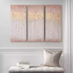 Kirklands Home Canvas Art|Twilight Forest Canvas Art Prints, Set of 3