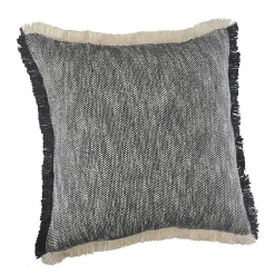 New Two-Tone Navy Woven Accent Pillow Pillows