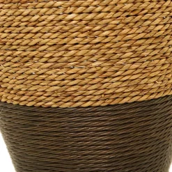 Best Two-Toned Natural Seagrass Floor Vase, 27 in. Vases