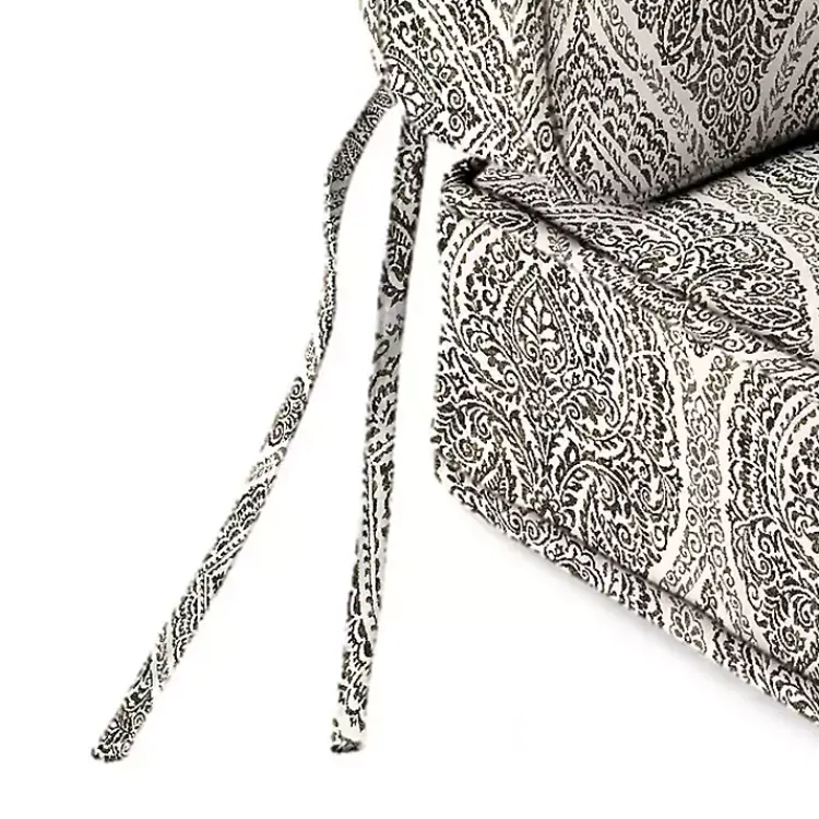 Kirklands Home Outdoor Cushions & Pillows|Umber Medallion Outdoor Deep Seat Cushion Brown