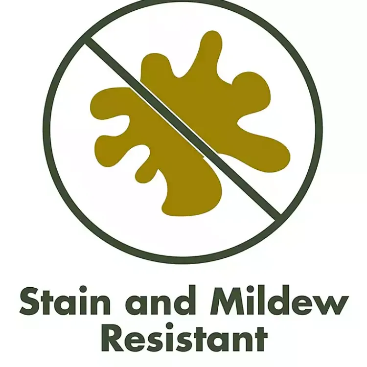 Kirklands Home Outdoor Cushions & Pillows|Umber Medallion Outdoor Deep Seat Cushion Brown