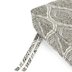 Kirklands Home Outdoor Cushions & Pillows|Umber Medallion Outdoor Settee Cushion Brown