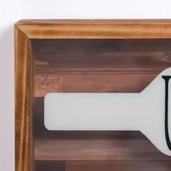 Kirklands Home Wall Storage|Uncork and Unwind Cork Holder Wall Plaque