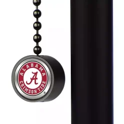 Kirklands Home Table Lamps|University of Alabama Charging Table Lamp Red