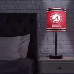 Kirklands Home Table Lamps|University of Alabama Charging Table Lamp Red