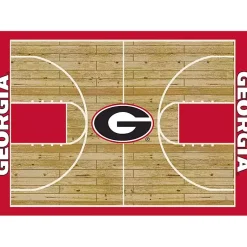 Kirklands Home Area Rugs|University of Georgia Courtside Area Rug, 4x6