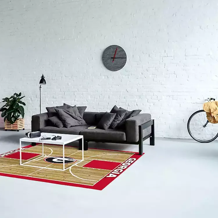 Kirklands Home Area Rugs|University of Georgia Courtside Area Rug, 4x6