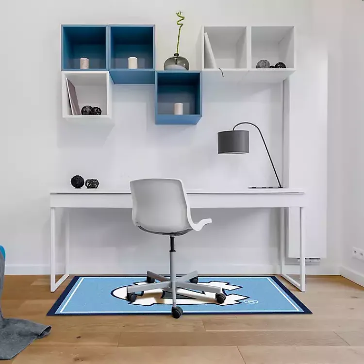 Kirklands Home Area Rugs|University of North Carolina Area Rug, 3x4 Blue