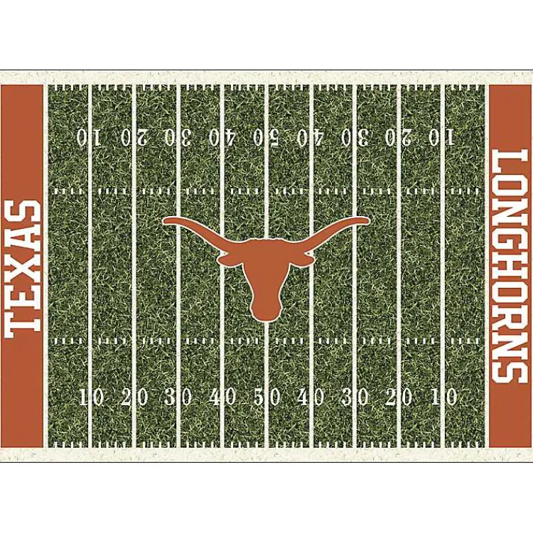 Kirklands Home Area Rugs|University of Texas Home Field Area Rug, 6x8 Green