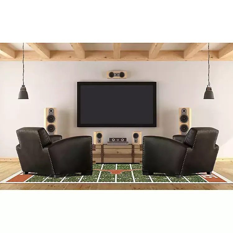 Kirklands Home Area Rugs|University of Texas Home Field Area Rug, 6x8 Green