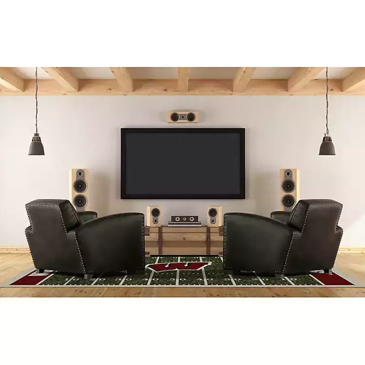Kirklands Home Area Rugs|University of Wisconsin Homefield Area Rug, 6x8