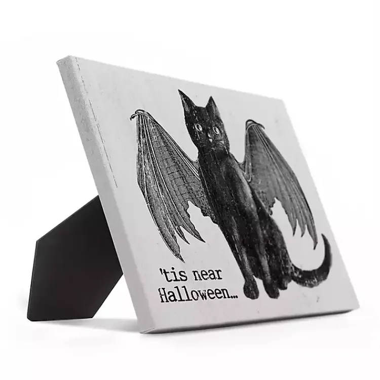 Clearance Vampire Cat Halloween Tabletop Decoration Halloween