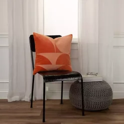 Outlet Velvet Monochrome Shapes Throw Pillow Pillows