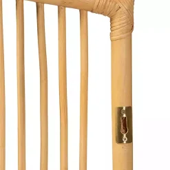 Kirklands Home Beds & Headboards|Vertical Weave Rat Queen Headboard Tan