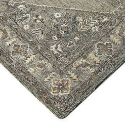 Kirklands Home Area Rugs|Vestige Camel Hand-Tufted Area Rug, 5x7 Gray