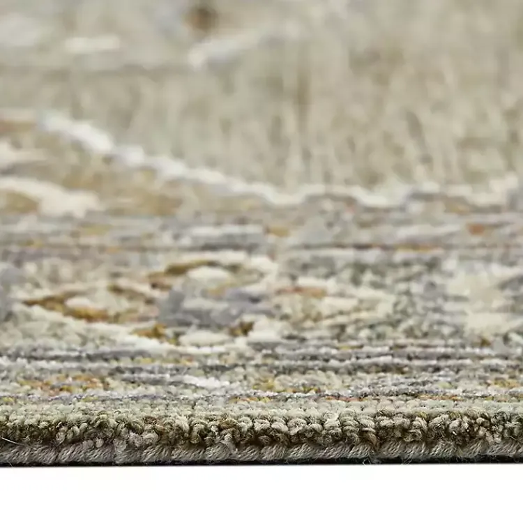 Kirklands Home Area Rugs|Vestige Camel Hand-Tufted Area Rug, 5x7 Gray