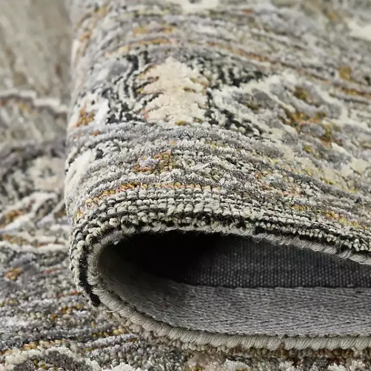 Kirklands Home Area Rugs|Vestige Camel Hand-Tufted Area Rug, 5x7 Gray