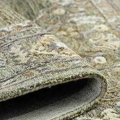 Kirklands Home Area Rugs|Vestige Camel Hand-Tufted Area Rug, 5x7 Gray