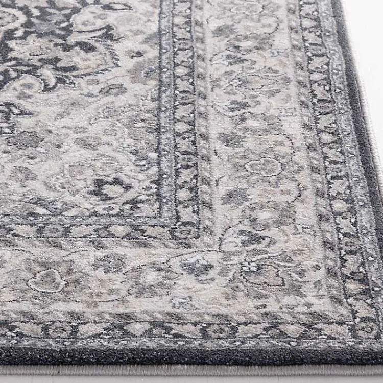 Kirklands Home Area Rugs|Vintage Medallion Area Rug, 5x7 Blue