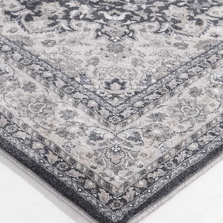 Kirklands Home Area Rugs|Vintage Medallion Area Rug, 5x7 Blue