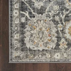 Kirklands Home Area Rugs|Vintage Charcoal Oushak Area Rug, 8x10 Gray