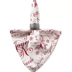 Best Vintage Christmas Print Napkins, Set of 6 Christmas Dining & Entertaining