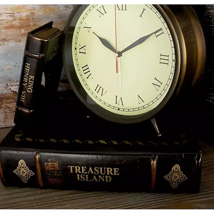 Best Vintage Classics Faux Leather Book Boxes, Set of 3 Baskets & Boxes