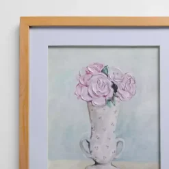 Kirklands Home Framed Art|Vintage Dainty Floral Framed Art Prints, Set of 2