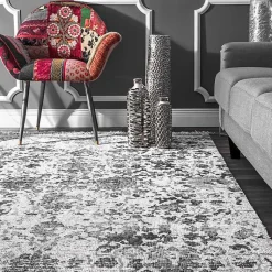 Kirklands Home Area Rugs|Vintage Ezra Fringe Area Rug, 5x8