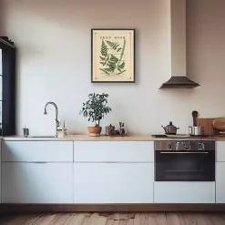 Kirklands Home Framed Art|Vintage Fern II Framed Art Print Multi