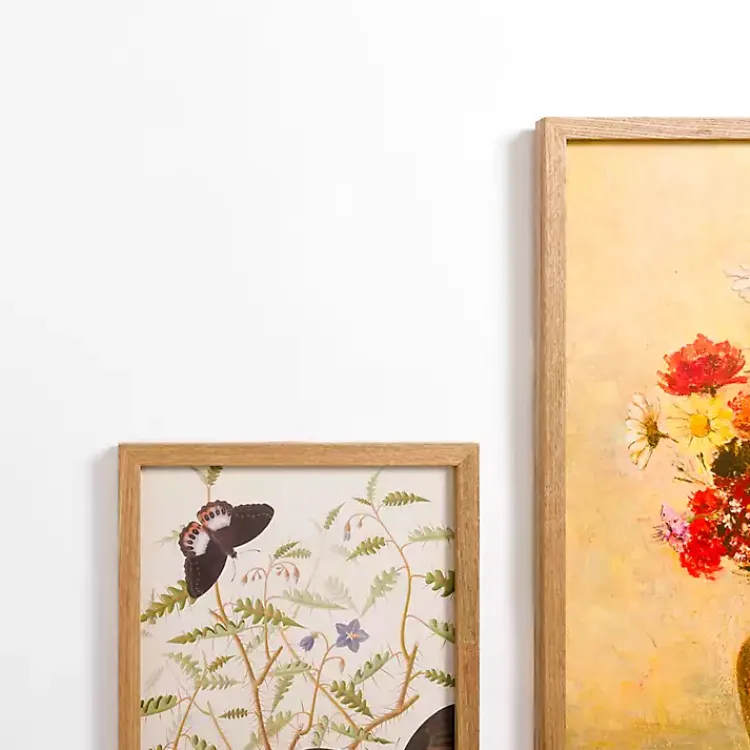 Kirklands Home Framed Art|Vintage Floral Framed Art 6-pc. Gallery Set Multi