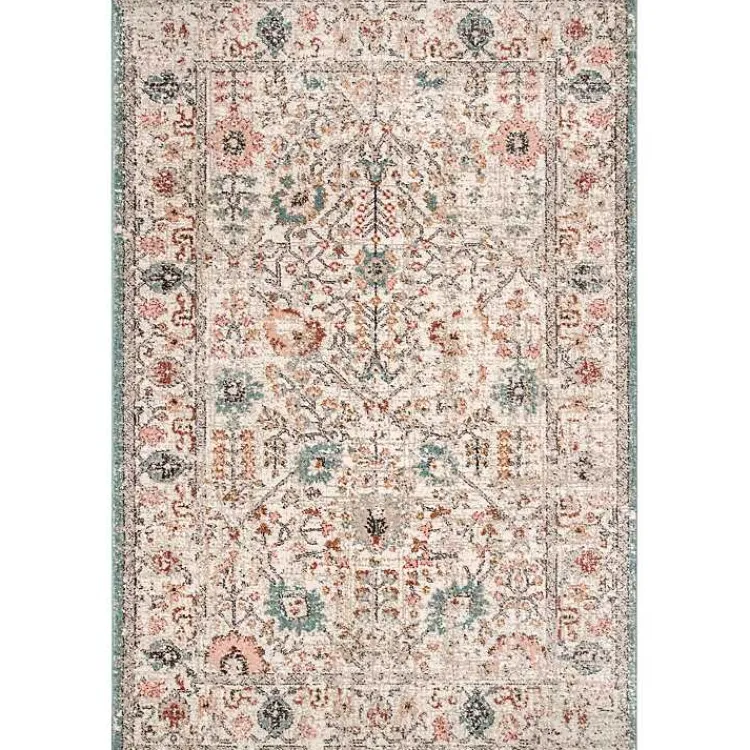 Kirklands Home Area Rugs|Vintage Floral Lenore Area Rug, 7x10 Multi