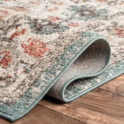 Kirklands Home Area Rugs|Vintage Floral Lenore Area Rug, 7x10 Multi