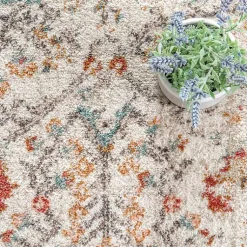 Kirklands Home Area Rugs|Vintage Floral Lenore Area Rug, 7x10 Multi