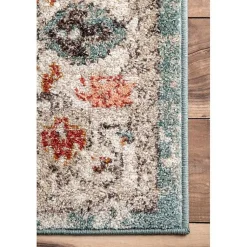Kirklands Home Area Rugs|Vintage Floral Lenore Area Rug, 7x10 Multi