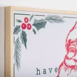 Online Vintage Merry Little Christmas Wall Plaque Christmas Art & Wall Decor